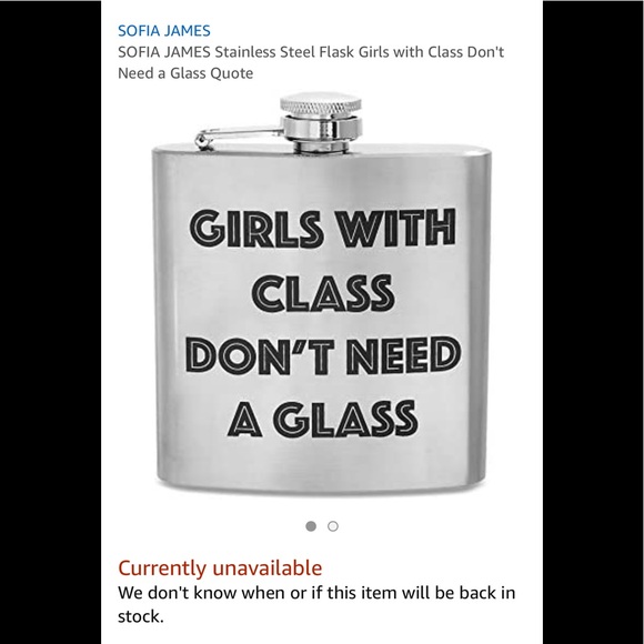 BRAND NEW CHIC FLASK FOR GIRL 👧 WITH CLASS - Picture 3 of 5